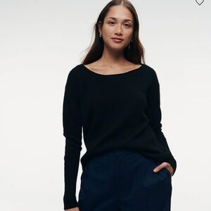 NAADAM Cashmere Boatneck Sweater